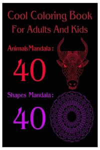 Cool Coloring Book For Adults And Kids