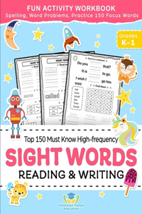 Sight Words Top 150 Must Know High-frequency Kindergarten & 1st Grade