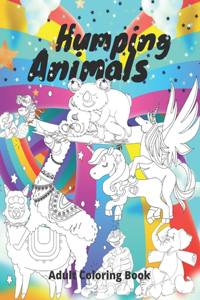 Humping Animals Adult Coloring Book