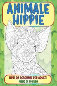 Libri da colorare per adulti - Meno di 10 euro - Animale Hippie