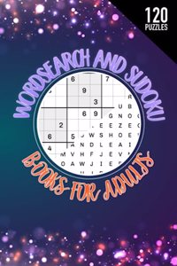 Wordsearch And Sudoku Books For Adults: Word Puzzle Books For Adults Mixed: Mixed Puzzle Books For Adults 2021: Word Search Large Print Books For Adults: Game Books For Adults: Sudoku Book