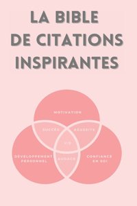 La bible de citations inspirantes