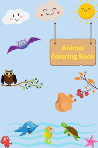 Animal Coloring Book For Kid