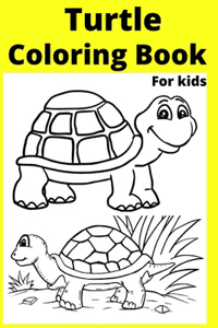 Turtle Coloring Book For Kids