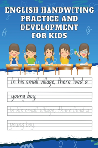 English Handwiting Practice and Development Book for Kids