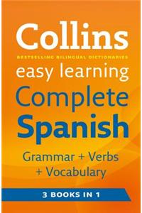 Easy Learning Complete Spanish Grammar, Verbs and Vocabulary