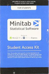 Minitab -- Student Access Code Card [Bundle Item Only]