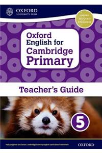 Oxford English for Cambridge Primary Teacher Book 5