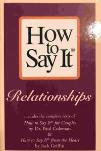 How To Say It Relationships