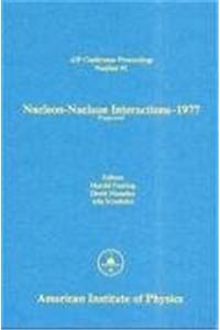 Nucleon-Nucleon Interactions 1977