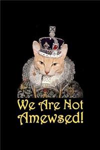 Not Amused Meme Cat With Crown Journal