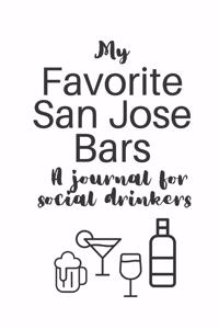 My Favorite San Jose Bars: A journal for social drinkers