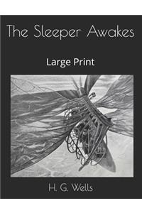 The Sleeper Awakes: Large Print