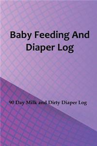 Baby Feeding And Diaper Log