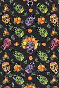 Day Of The Dead Pattern Sugar Skull Santa Muerte 29