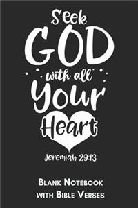 Seek god with all your heart Jeremiah 29