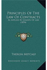 Principles of the Law of Contracts