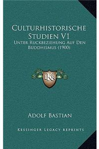 Culturhistorische Studien V1