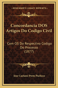 Concordancia DOS Artigos Do Codigo Civil