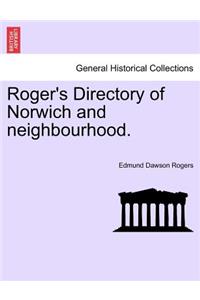 Roger's Directory of Norwich and Neighbourhood.