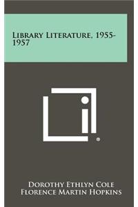 Library Literature, 1955-1957