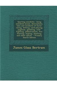 Sporting Anecdotes
