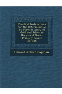 Practical Instructions for the Determination by Furnace Assay of Gold and Silver in Rocks and Ores