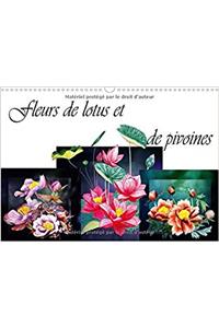 Fleurs De Lotus Et De Pivoines 2018