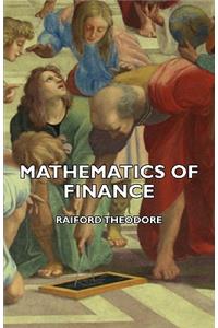 Mathematics Of Finance
