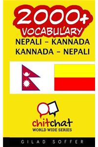 2000+ Nepali - Kannada Kannada - Nepali Vocabulary