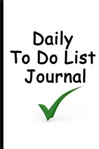 Daily to Do List Journal