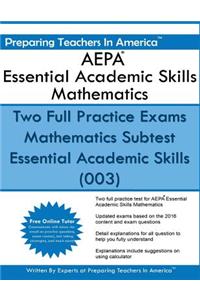 AEPA Essential Academic Skills Mathematics