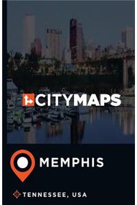 City Maps Memphis Tennessee, USA