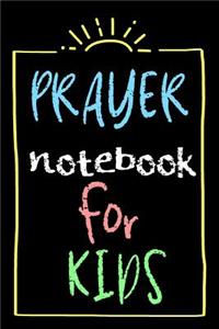 Prayer Notebook For Kids