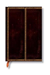 Black Moroccan (Old Leather Collection) Mini Lined Journal