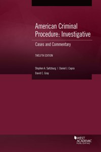 American Criminal Procedure, Investigative