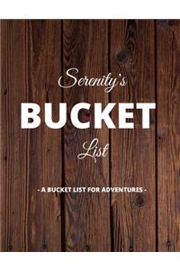 Serenity's Bucket List