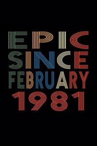 Epic Since February 1981