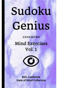 Sudoku Genius Mind Exercises Volume 1