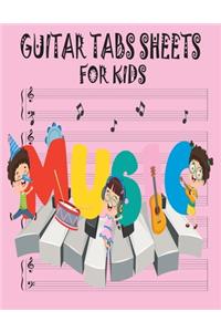 Guitar Tabs Sheets for Kids (Music)