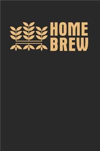 Home Brewing Notebook - Brewer Journal Planner
