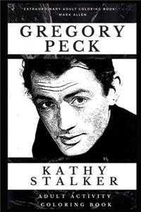 Gregory Peck Adult Activity Coloring Book