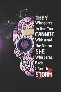 They Whispered To Her You Cannot Withstand The Storm She Whispered Back I Am The Storm