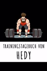 Trainingstagebuch von Hedy