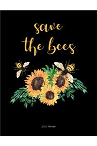 Save The Bees 2020 Planner