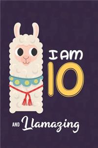 I am 10 and Llamazing