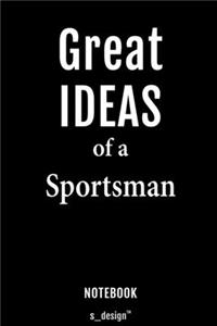 Notebook for Sportsmen / Sportsman