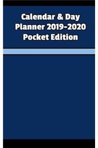 2019-2020 Calendar & Day Planner Pocket Edition