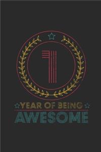 1 Year Of Being Awesome