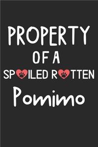Property Of A Spoiled Rotten Pomimo